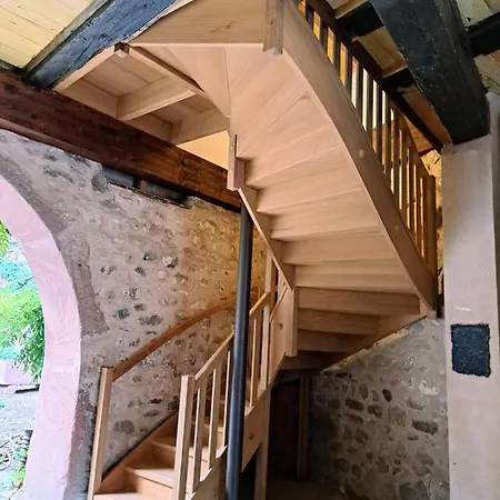 Gite Entre Vignes Et Vergers Maison Historique Gueberschwihr Extérieur photo